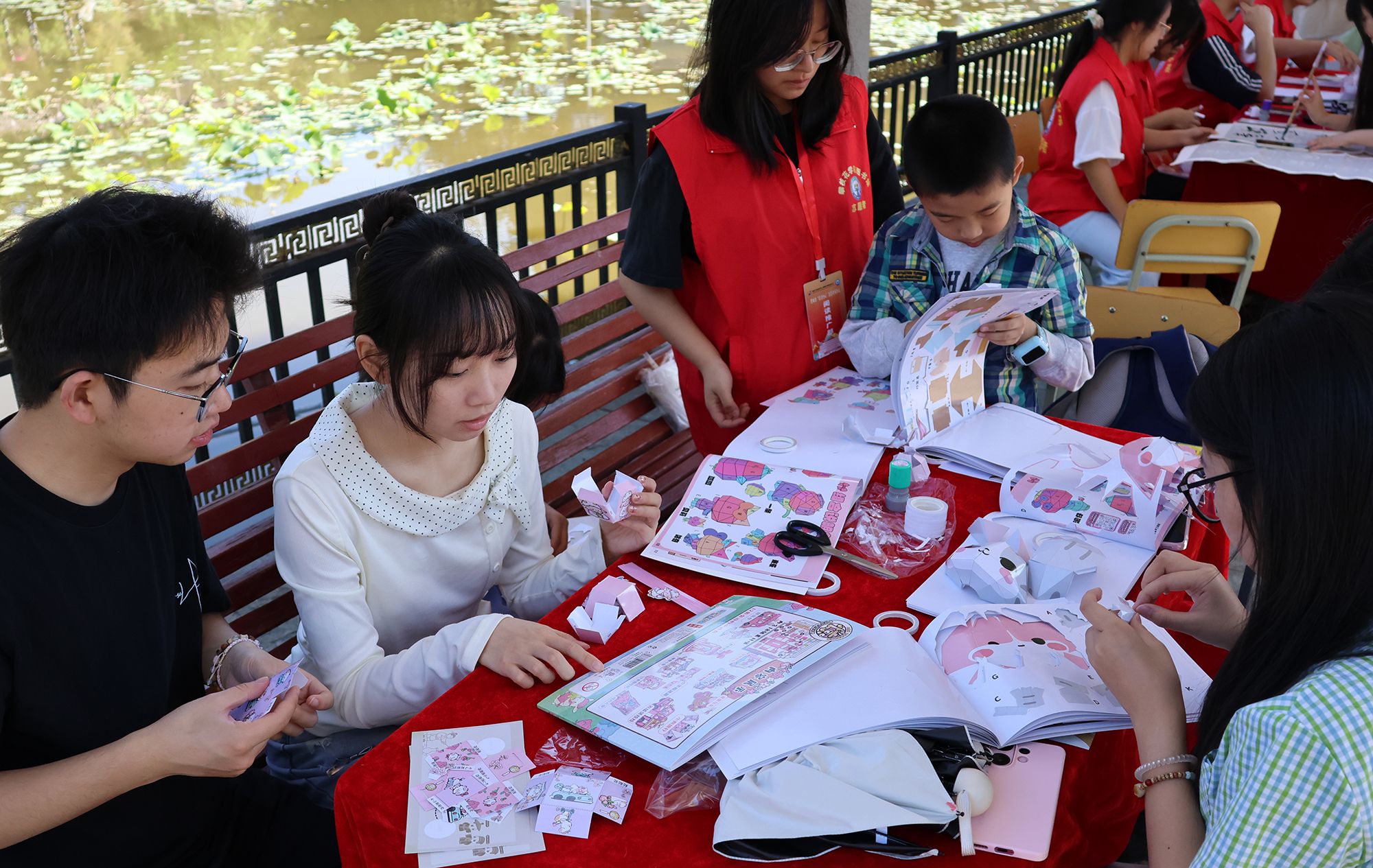 集章小游戏现场